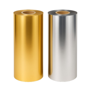 Silver & Gold cold foil